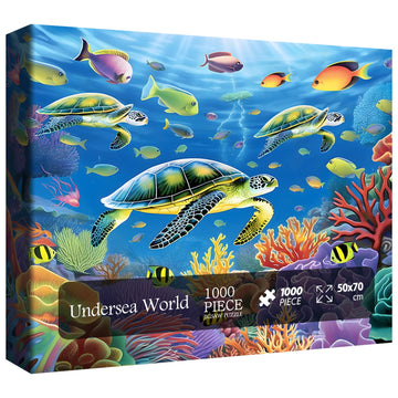 Pieci di puzzle World Underrsea 1000 pezzi